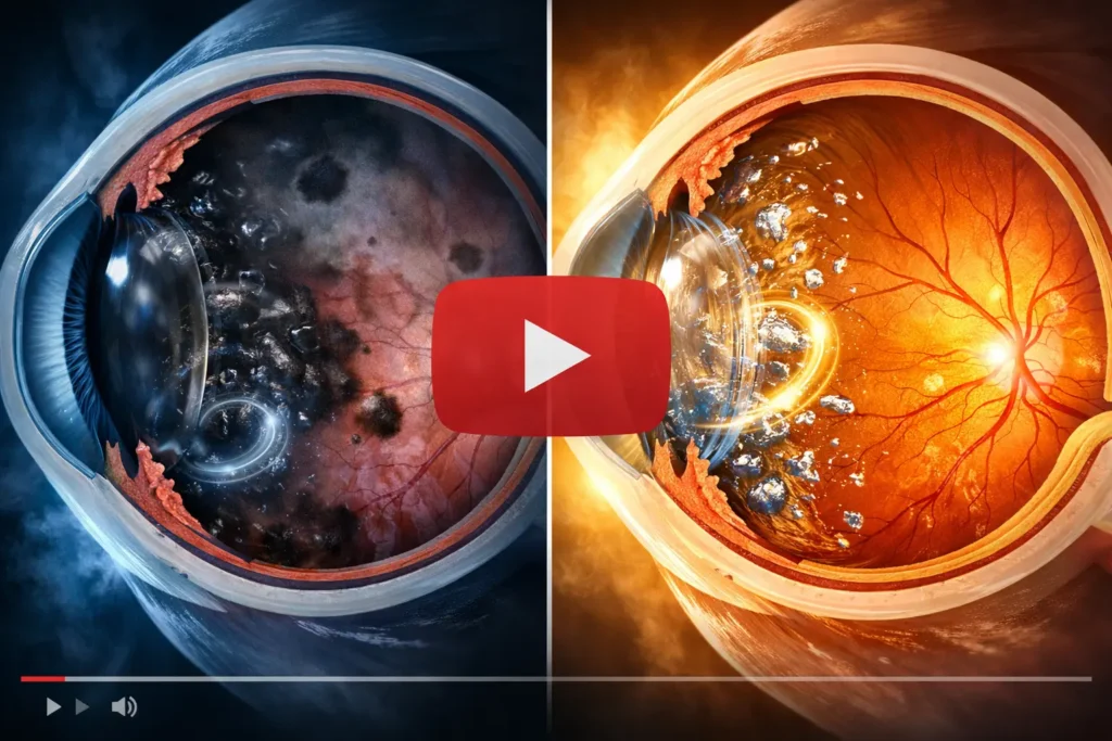 Glaucoma and Eye Pressure Toxic Plaque Illustration
